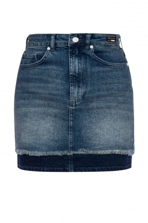 Raw-cut denim skirt, zdjęcie 1 Raw-cut denim skirt od Versace Jeans